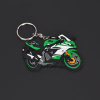 Fashion Motorcycle Model Rubber Keychain Key Ring Keyring Key Chain For Yamaha Kawasaki Suzuki BMW Honda GSX-R VR 46 Styling