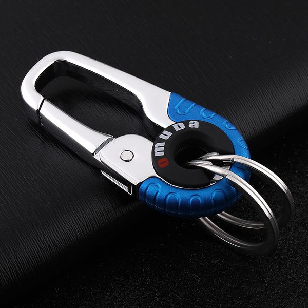 Car Key Chain Design Cool Personalised Luxury Manual Metal Inlay Keychain Keyring Motorcycle Car Styling Keychain Accessories