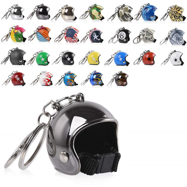 Motorcycle Helmet Keychain Keyring Key Chain Ring Pendant Men Women Kid Gift Birthday Christmas Xmax Present Collection Souvenir