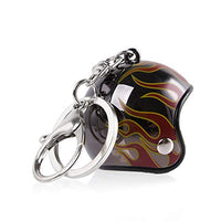 Motorcycle Helmet Keychain Keyring Key Chain Ring Pendant Men Women Kid Gift Birthday Christmas Xmax Present Collection Souvenir