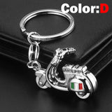 3D Motorcycle Car Key Ring Chain for APRILIA PIAGGIO KTM Kawasaki Ducati Suzuki Yamaha Harley Honda bmw Vespa Keychain Keyring