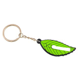 Motorcycle Keychain Keyring Keyfob Rubber Key Ring For Kawasaki For Honda Motorbike Cars Keychain Embroidery Real Men Like Curve