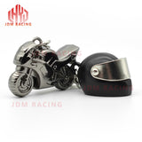 Hot Fashion Men Cool Motorcycle Pendant Alloy Keychain Car Key Ring Key Chain Gift Mini Motorcycle & Helmet Keychain