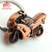 Hot Fashion Men Cool Motorcycle Pendant Alloy Keychain Car Key Ring Key Chain Gift Mini Motorcycle & Helmet Keychain