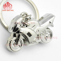 Hot Fashion Men Cool Motorcycle Pendant Alloy Keychain Car Key Ring Key Chain Gift Mini Motorcycle & Helmet Keychain