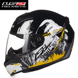 LS2 FF352 Full Face Motorcycle Helmets ECE Approved Racing Helmet