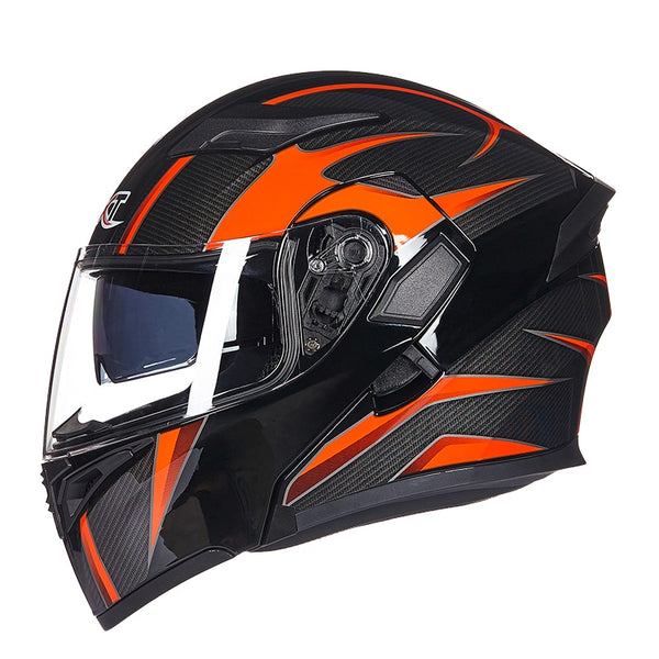 GXT Motorcycle Double Visors Full face Filp Up Motorcycle Helmet