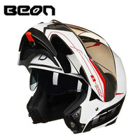 BEON Modular Motorcycle Helmet Flip up Open Full Face Helmet