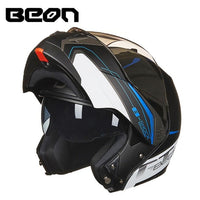 BEON Modular Motorcycle Helmet Flip up Open Full Face Helmet