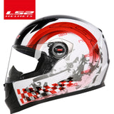 LS2 FF358 full face motorcycle helmet ECE Certification