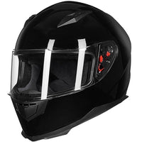 ILM DOT Full Face Motorcycle Helmet With Removable Winter Neck Scarf And 2 Visors