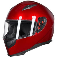 ILM DOT Full Face Motorcycle Helmet With Removable Winter Neck Scarf And 2 Visors