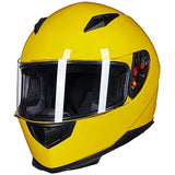 ILM DOT Full Face Motorcycle Helmet With Removable Winter Neck Scarf And 2 Visors