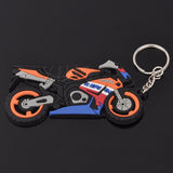 Motorcycle Model Keychain Keyring Key Chain Key Ring Holder For Yamaha KAWASAKI HONDA CBR Suzuki Hayabusa Agusta Aprilia Styling