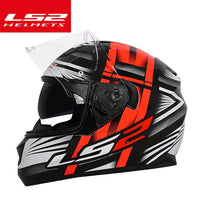 LS2 ff328 dual lens motocycle helmet full face with inner sun visor helmet