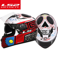 LS2 ff328 dual lens motocycle helmet full face with inner sun visor helmet