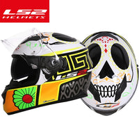 LS2 ff328 dual lens motocycle helmet full face with inner sun visor helmet