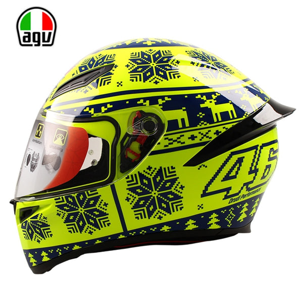 AGV K1 Motorcycle Full Face Helmet MOTO GP Racing Valentino Rossi Genuine VR46 Winter Test ECE Approval