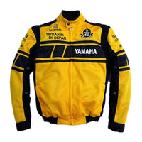 MOTO GP Racing Summer Motorcycle Jacket Motorbike Riding Jacket Windproof Protective Moto Clothing For YAMAHA 50th Years Edition