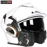 LS2 FF399 Valiant Motorcycle Convertible Flip up Modular Racing Helmet