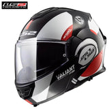 LS2 FF399 Valiant Motorcycle Convertible Flip up Modular Racing Helmet