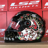 LS2 FF358 Motorcycle Full Face Helmet