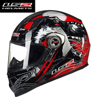 LS2 FF358 Full face motorcycle helmet high quality helmets urban city road racing