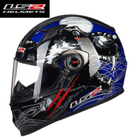 LS2 FF358 Full face motorcycle helmet high quality helmets urban city road racing