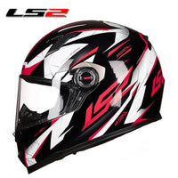 LS2 FF358 Full face motorcycle helmet high quality helmets urban city road racing