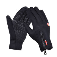 Touch Screen Windproof Waterproof Winter Warm Gloves Winter Outdoor Unisex Anti-slip Thick Mittens Male Female Glove Motorcycle