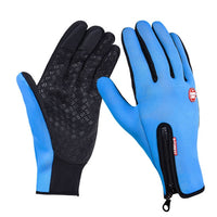 Touch Screen Windproof Waterproof Winter Warm Gloves Winter Outdoor Unisex Anti-slip Thick Mittens Male Female Glove Motorcycle