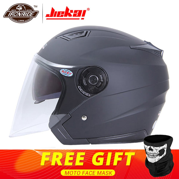 JIEKAI Helmet Open Face Motorcycle Helmet