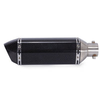 Motoo - Universal 36-51mm Motorcycle exhaust Modified Scooter Exhaust Muffle GY6 for HONDA R1 R3 R6 FZ6  ATV  Dirt bike exhaust