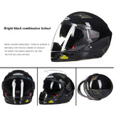 ZEUS DOT Modular Helmet Motorcycle  Full Face Open Face Helmet