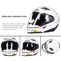 ZEUS DOT Modular Helmet Motorcycle  Full Face Open Face Helmet