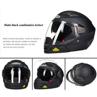 ZEUS DOT Modular Helmet Motorcycle  Full Face Open Face Helmet