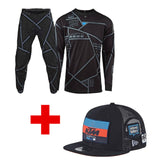 2019 TOP Motocross Gear Set Top ATV MX Moto Combos Off Road Motorcycle Jersey And Pant Include Team Cap ktm/gopro