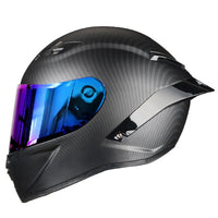 Carbon Fiber Full Face Motorcycle Helmet DOT Approved