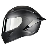 Carbon Fiber Full Face Motorcycle Helmet DOT Approved