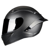 Carbon Fiber Full Face Motorcycle Helmet DOT Approved