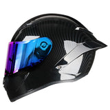 Carbon Fiber Full Face Motorcycle Helmet DOT Approved