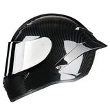 Carbon Fiber Full Face Motorcycle Helmet DOT Approved