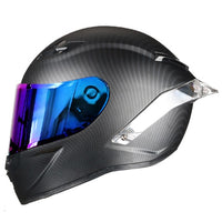 Carbon Fiber Full Face Motorcycle Helmet DOT Approved