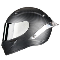 Carbon Fiber Full Face Motorcycle Helmet DOT Approved