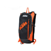 New for KTM water bag backpack riding off-road motorcycle racing bag backpack outdoor multi-function bag black / white