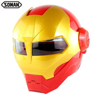 ironman Racing Motorcycle Helmet Full Face Flip-up Soman 515