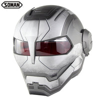 ironman Racing Motorcycle Helmet Full Face Flip-up Soman 515