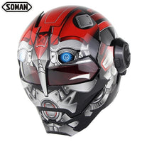 ironman Racing Motorcycle Helmet Full Face Flip-up Soman 515