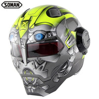 ironman Racing Motorcycle Helmet Full Face Flip-up Soman 515