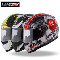 LS2 FF358 CLASSIC  Motorcycle Helmet Full Face New Arrival